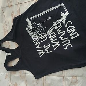 Graphic Tee - Pressed by Me .. Ladies‎ Large .. Racerback .. New